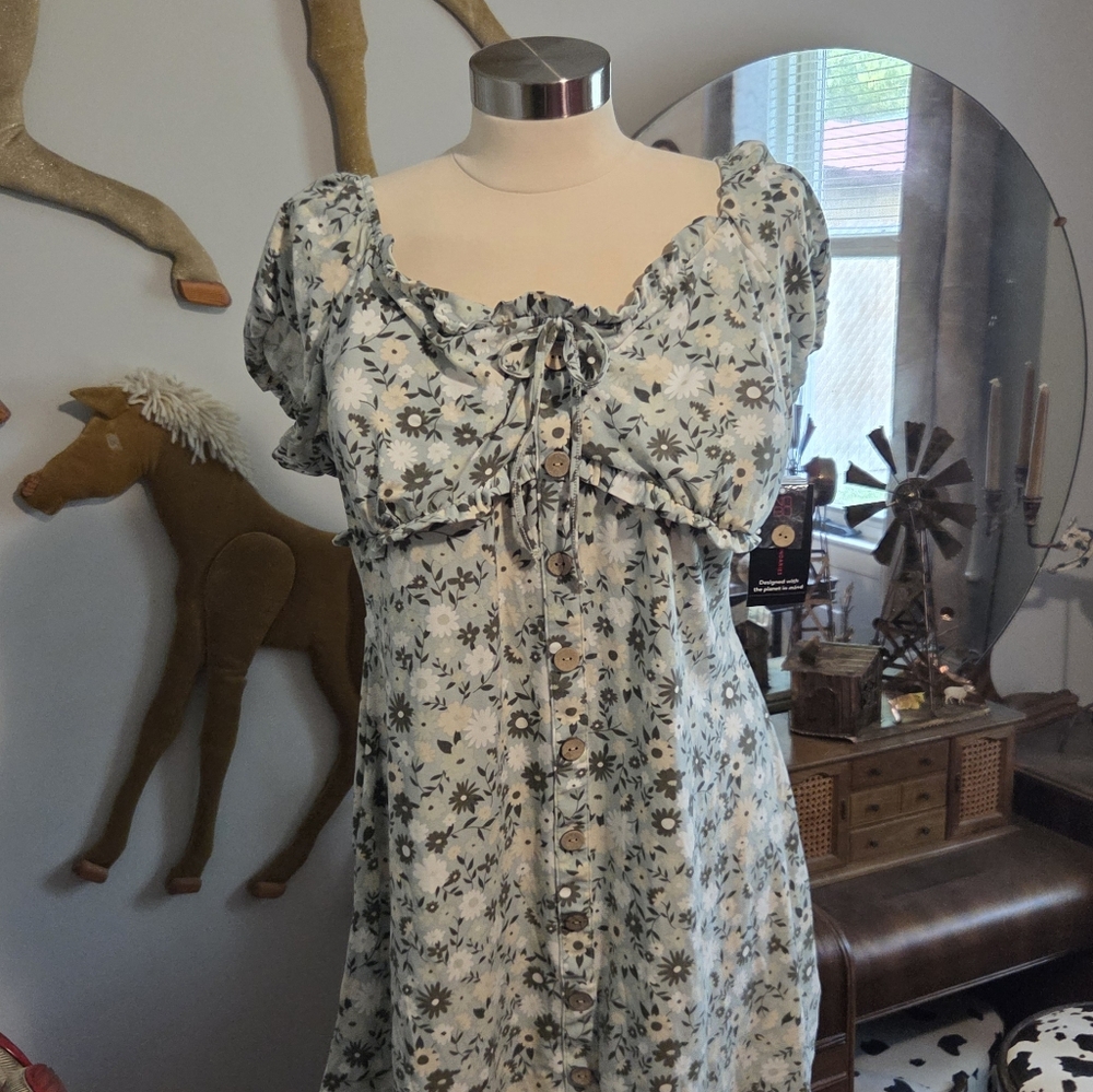 No Boundaries Floral Dress